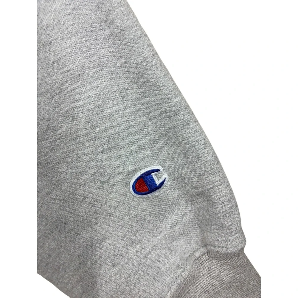 Champion Reverse Weave Hanover College Sweatshirt Gray Crewneck Small - Picture 4 of 5